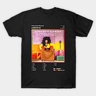 Fatoumata Diawara - London Ko Tracklist Album T-Shirt